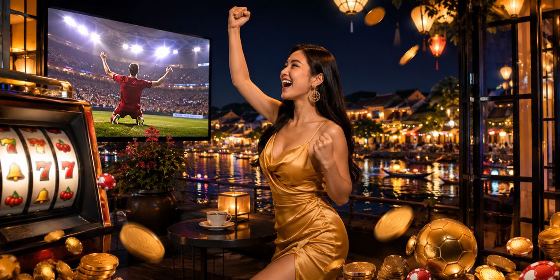Trò chơi slot tại helo888 cùng cảnh quán cà phê Việt Nam